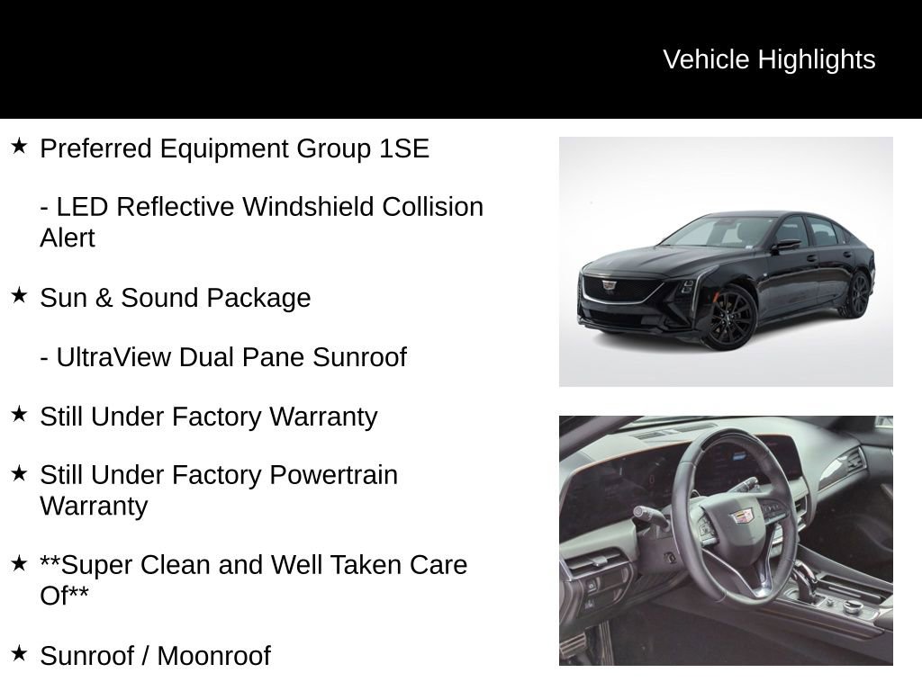 Used 2025 Cadillac CT5 Sport image 5