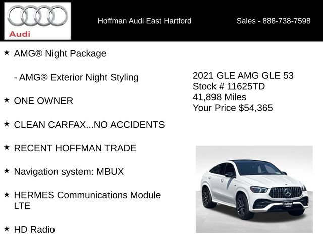 Used 2021 Mercedes-Benz GLE 53 AMG 4MATIC Coupe image 18
