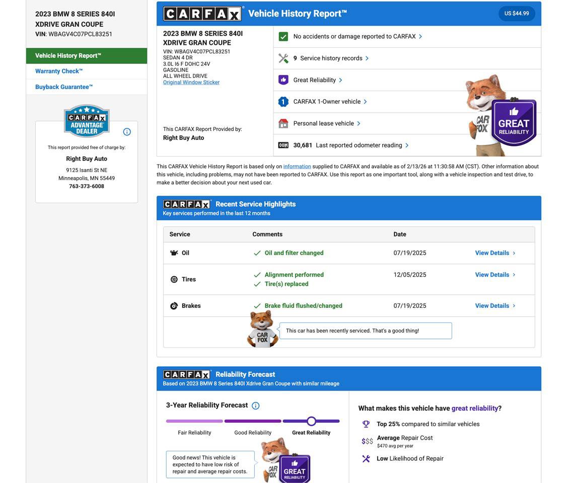 Used 2023 BMW 840i Gran Coupe xDrive w/ M Sport Professional Package image 22