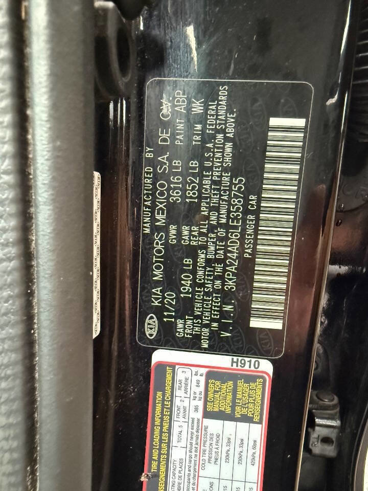 Used 2020 Kia Rio LX FWD image 24