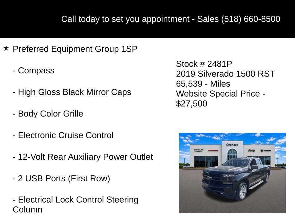 Used 2019 Chevrolet Silverado 1500 RST w/ All-Star Edition AWD/4WD image 15