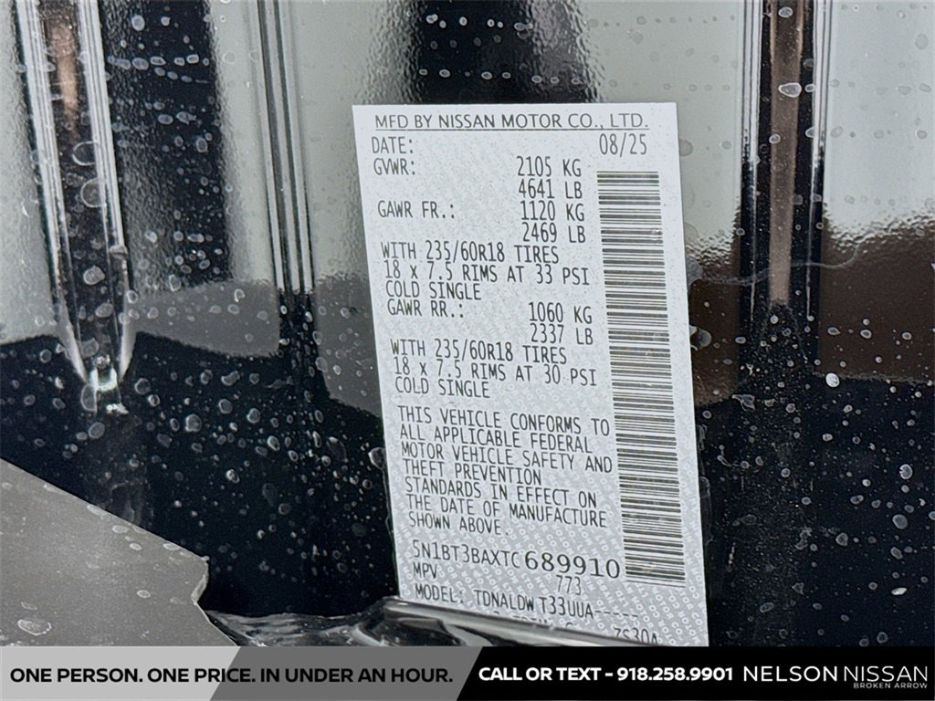 New 2026 Nissan Rogue SV image 30