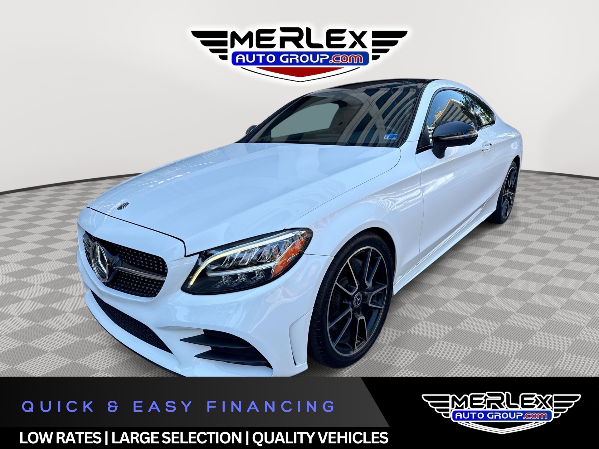 Used 2019 Mercedes-Benz C 300 Coupe w/ AMG Line image 1