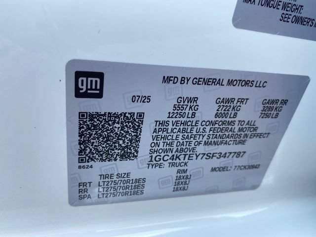 Certified 2025 Chevrolet Silverado 3500 LT w/ Safety Package AWD/4WD image 25
