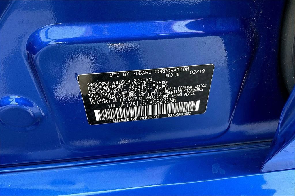 Used 2019 Subaru WRX Limited w/ Popular Package #1 image 35