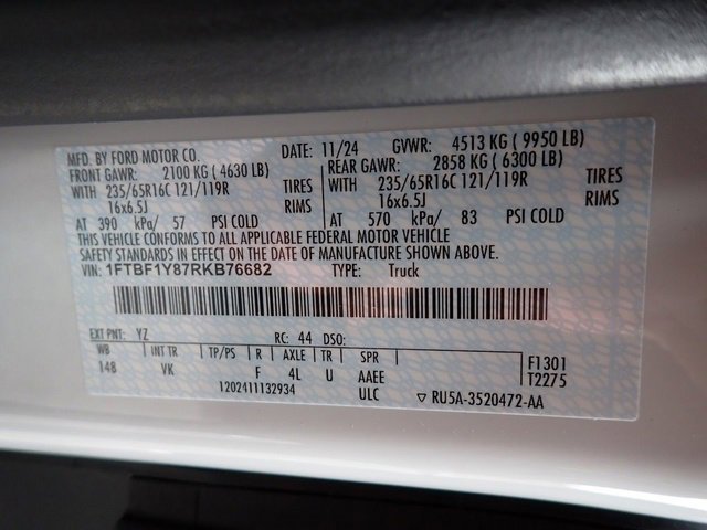 New 2024 Ford Transit 350 148 Low Roof image 17