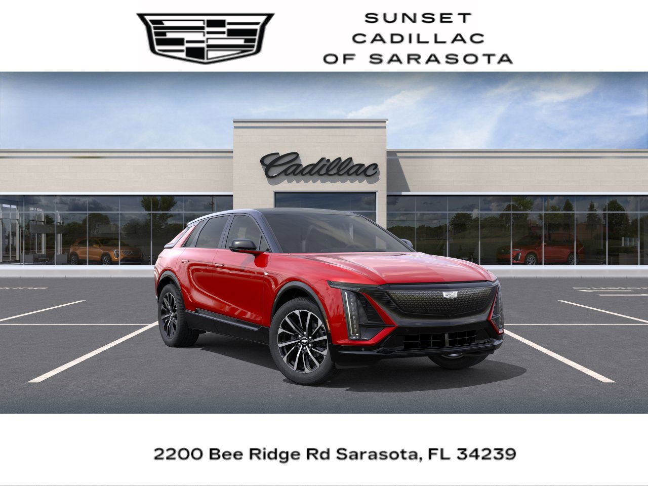 New 2025 Cadillac Lyriq Sport w/ LPO, Floor Liner Package RWD image 1