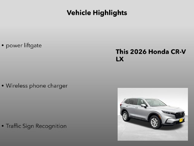 New 2026 Honda CR-V LX image 15