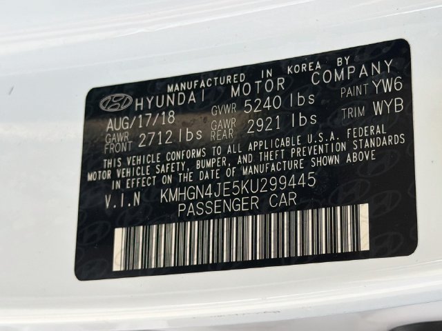 Used 2019 Genesis G80 3.8 RWD image 40