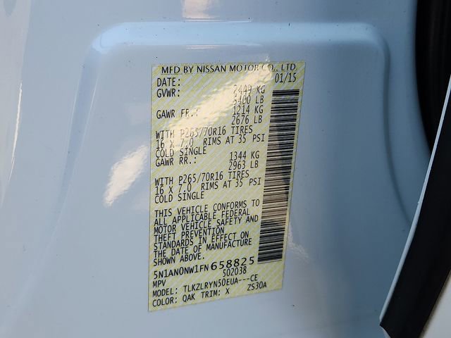 Used 2015 Nissan Xterra S image 25