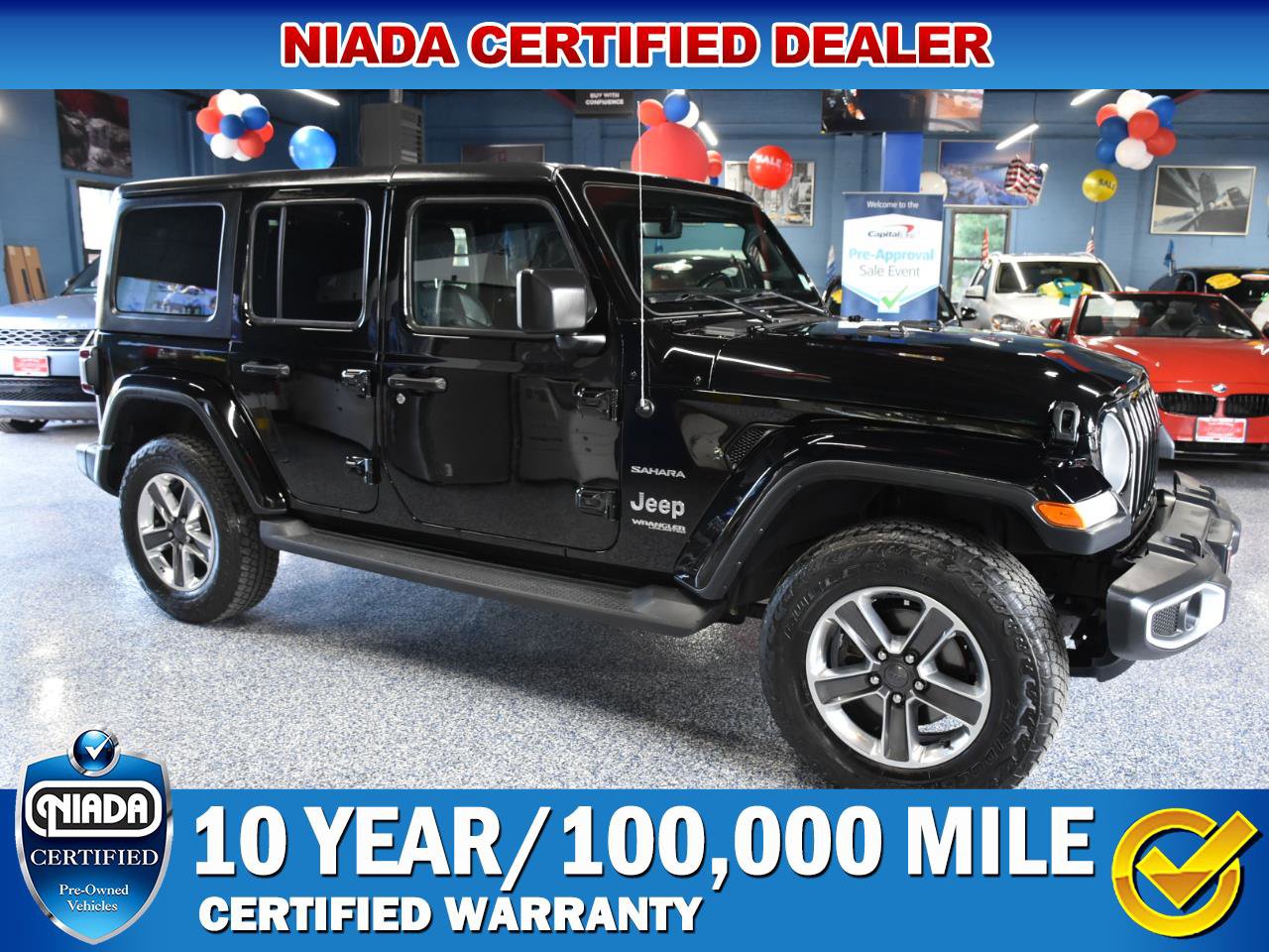 Used 2020 Jeep Wrangler Unlimited Sahara