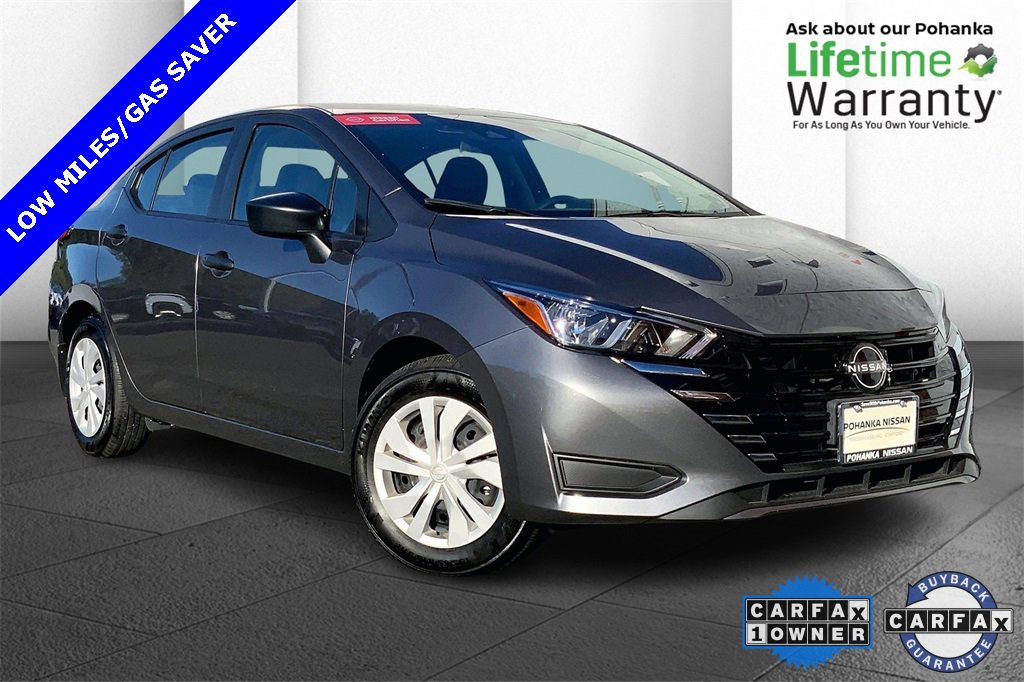 Certified 2024 Nissan Versa S w/ Trunk Package