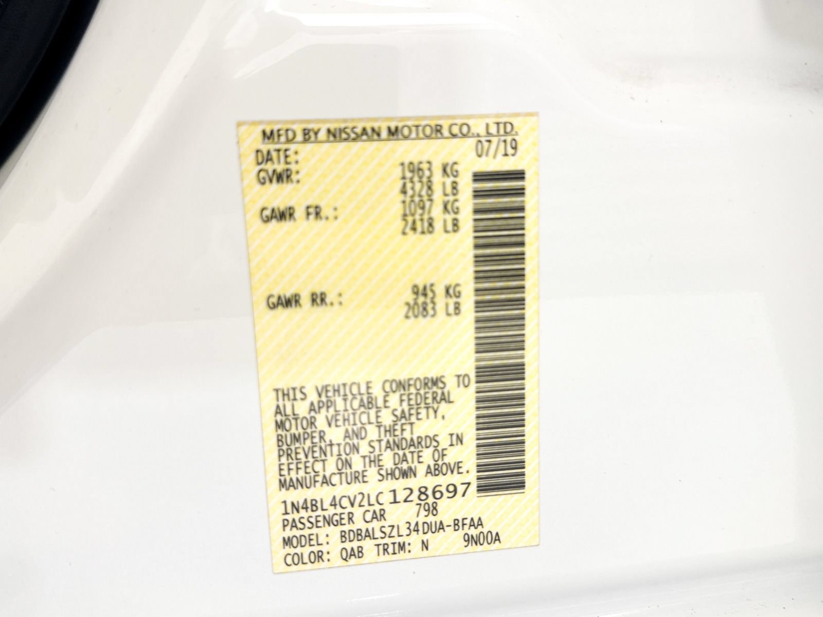 Used 2020 Nissan Altima 2.5 SR FWD image 35
