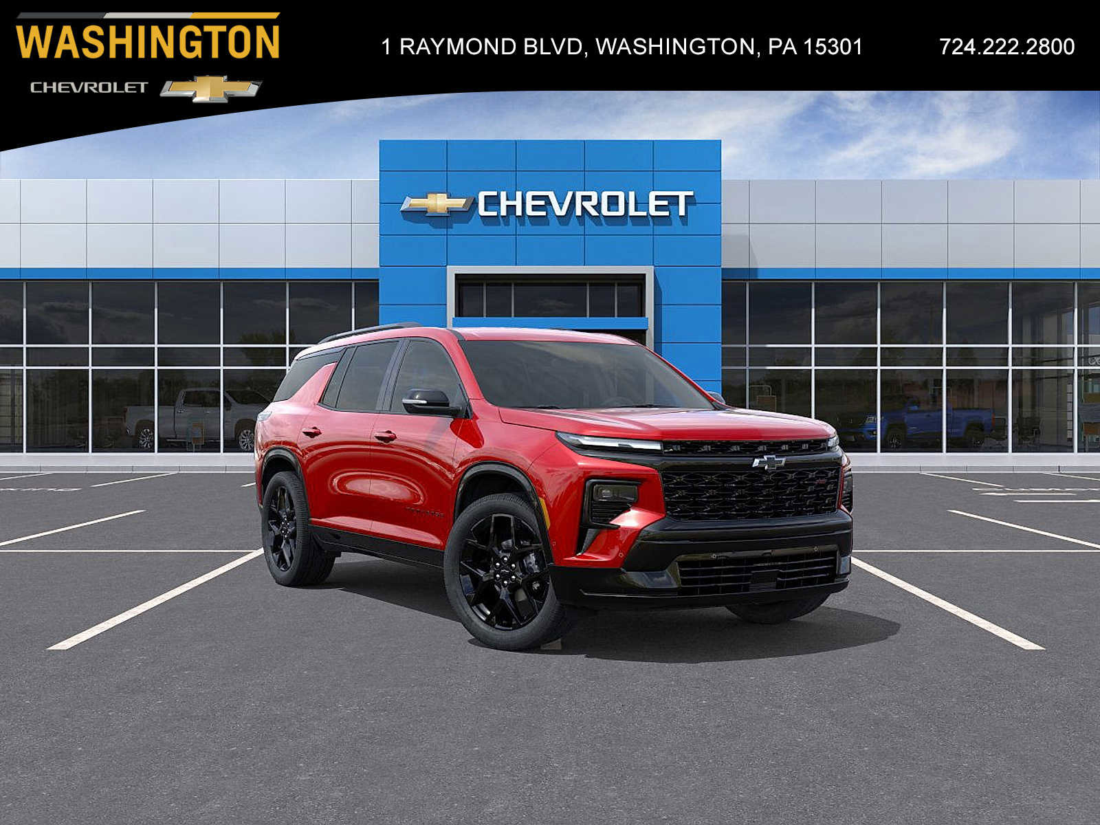 New 2026 Chevrolet Traverse RS w/ LPO, Floor Liner Package image 1