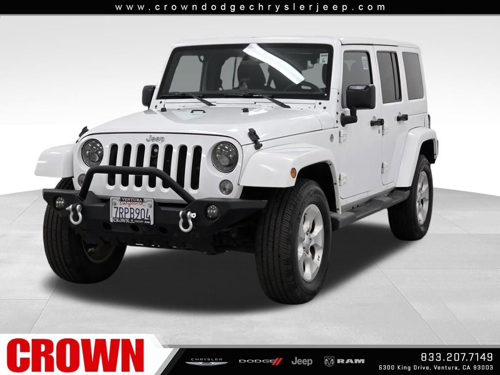 Used 2015 Jeep Wrangler Unlimited Sahara w/ Connectivity Group image 3