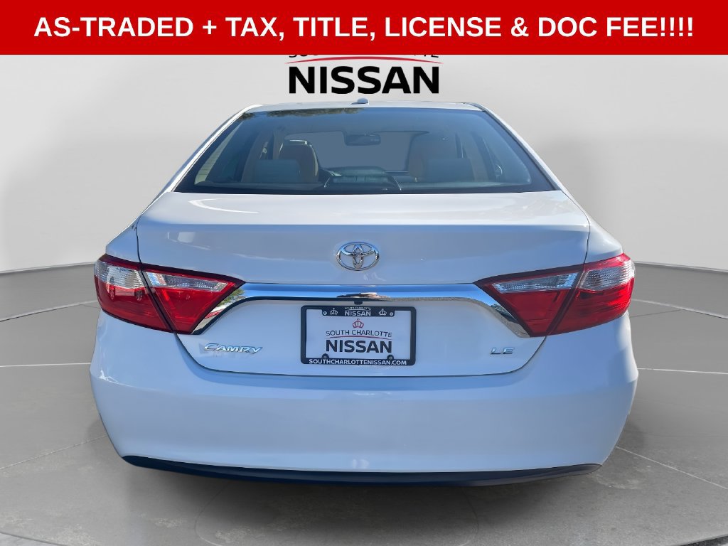 Used 2016 Toyota Camry LE w/ Moonroof Package FWD image 5