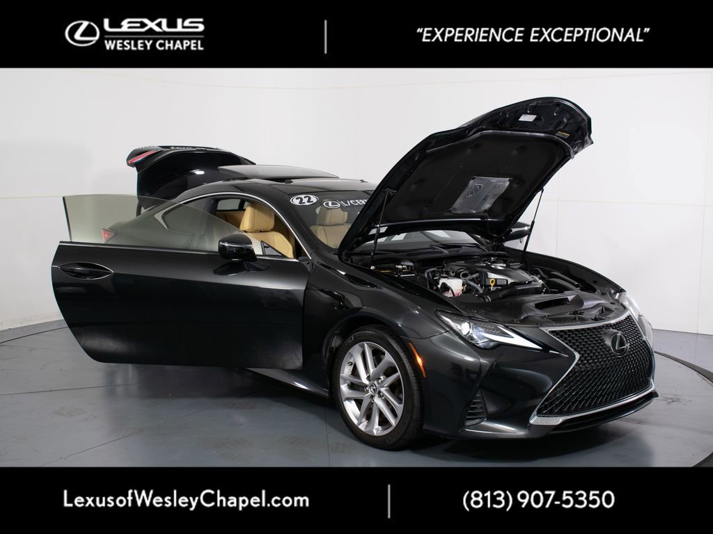 Used 2022 Lexus RC 300 w/ Accessory Package RWD image 17