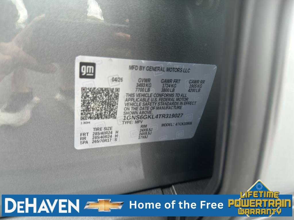 New 2026 Chevrolet Suburban High Country AWD/4WD image 33