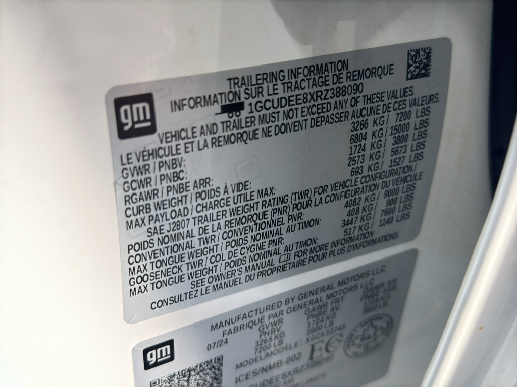 Used 2024 Chevrolet Silverado 1500 RST w/ True North Edition Plus AWD/4WD image 43