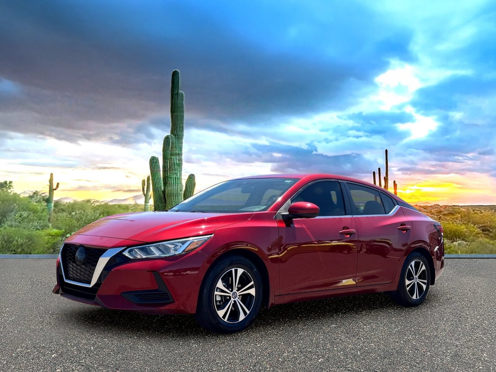 Certified 2021 Nissan Sentra SV FWD image 2