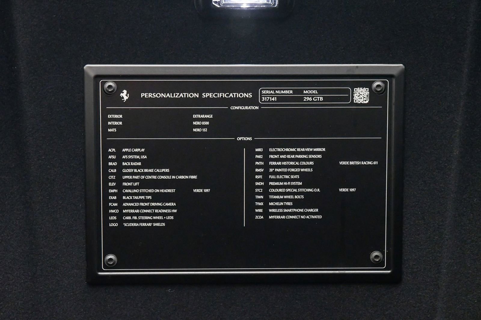 Certified 2025 Ferrari 296 GTB image 59