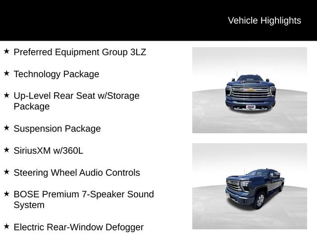 Used 2024 Chevrolet Silverado 2500 High Country w/ Technology Package AWD/4WD image 13