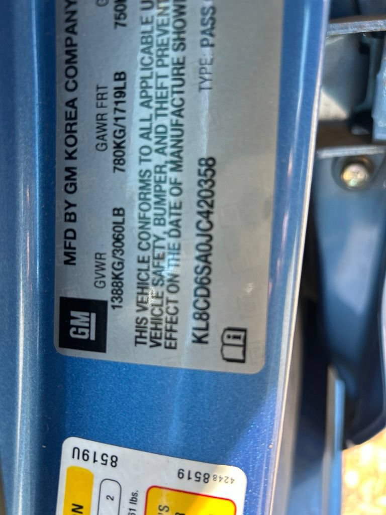 Used 2018 Chevrolet Spark LT FWD image 3