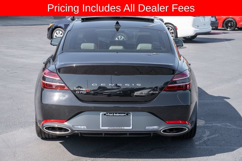 Used 2024 Genesis G70 3.3T Advanced w/ Sport Prestige Package AWD/4WD image 5