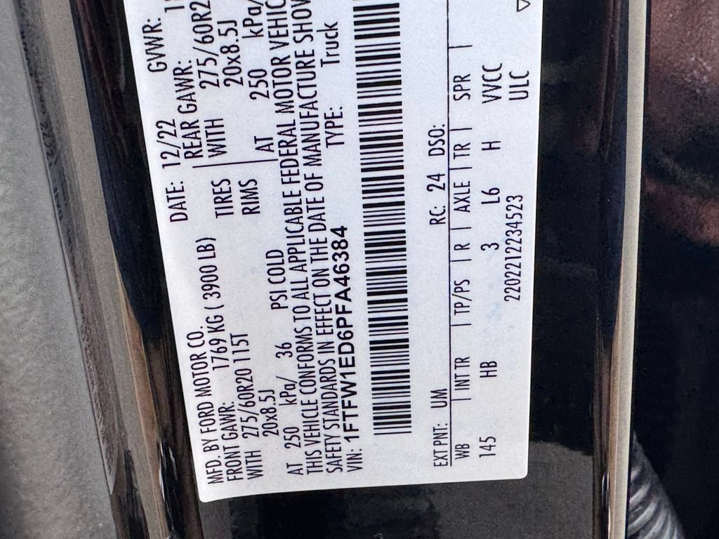 Used 2023 Ford F150 Lariat w/ Max Trailer Tow Package AWD/4WD image 50