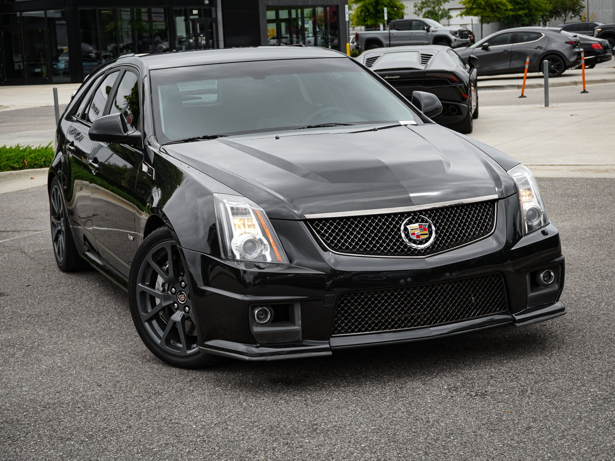 Used 2012 Cadillac CTS V w/ Wood Trim Package RWD image 2