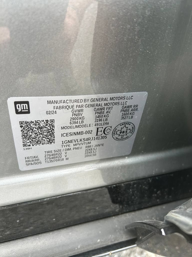Used 2024 Chevrolet Traverse RS AWD/4WD image 18