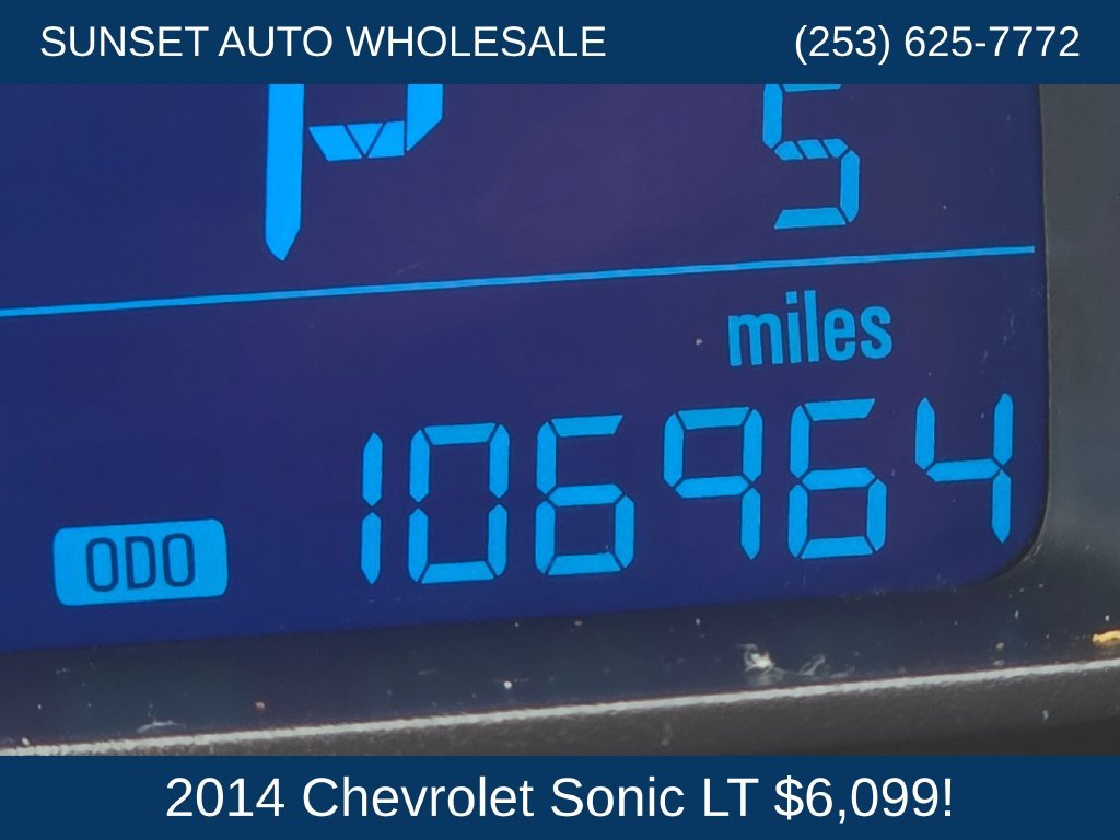 Used 2014 Chevrolet Sonic LT w/ Wheels and Fog Lamp Package FWD image 25