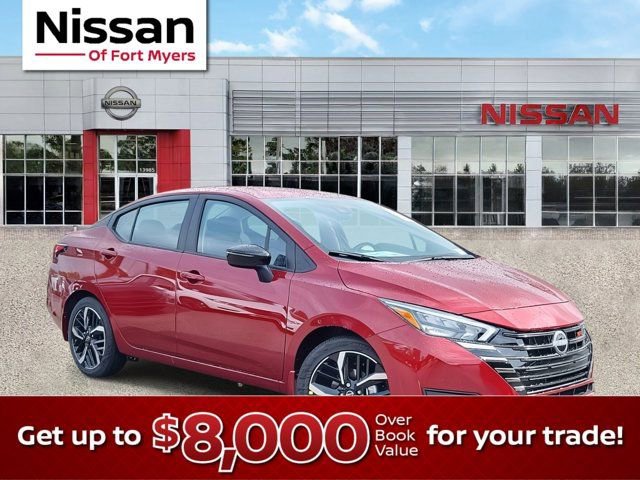 New 2025 Nissan Versa SR w/ Trunk Package FWD image 1