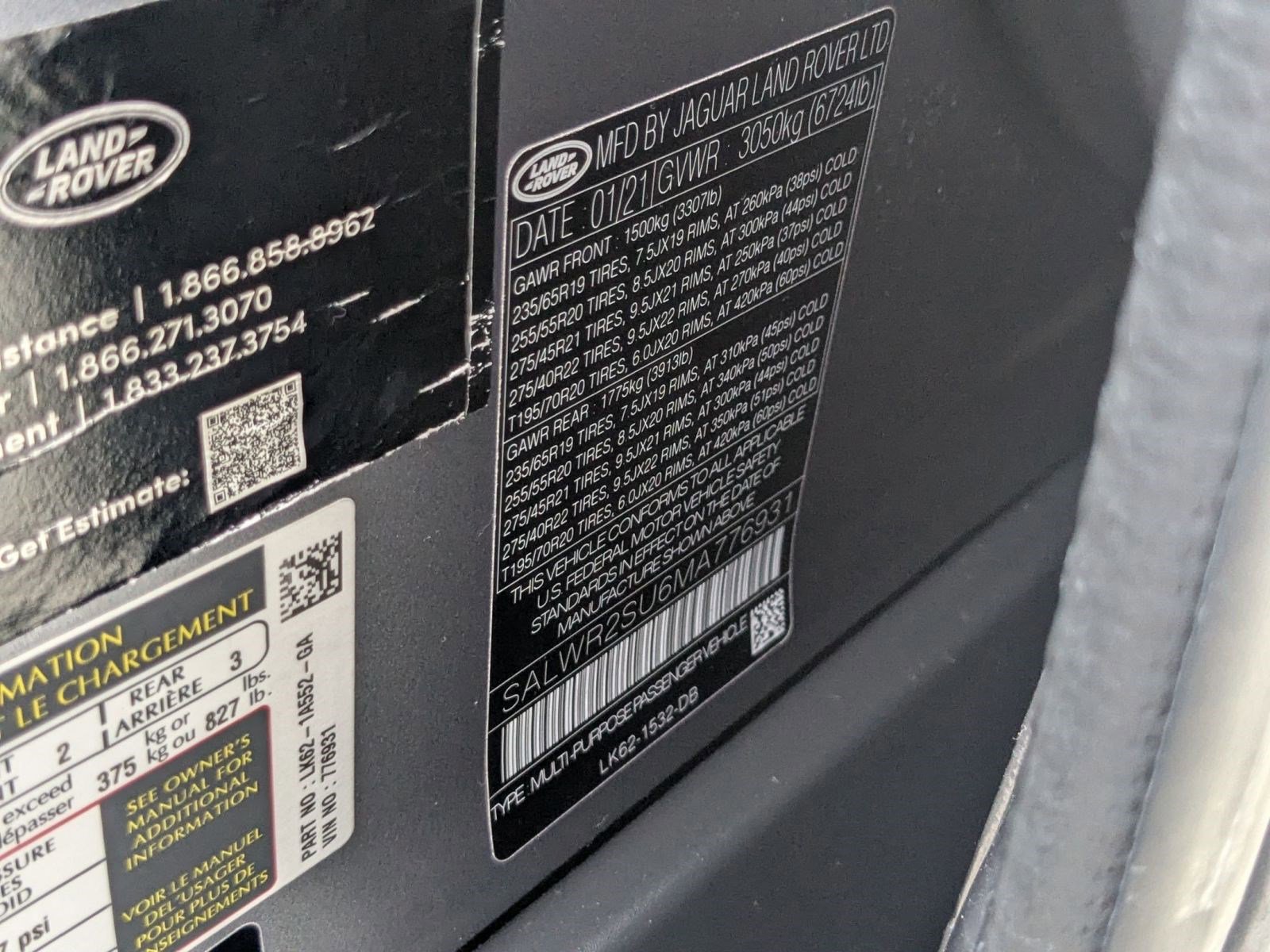 Used 2021 Land Rover Range Rover Sport HSE Silver Edition AWD/4WD image 28