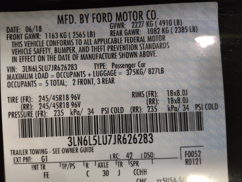 Used 2018 Lincoln MKZ Select w/ Technology Package FWD image 33