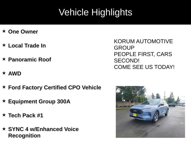 Certified 2023 Ford Escape ST-Line w/ Tech Pack #1 image 4