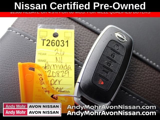 Certified 2026 Nissan Armada SL w/ Captain's Chari Seat Package AWD/4WD image 26