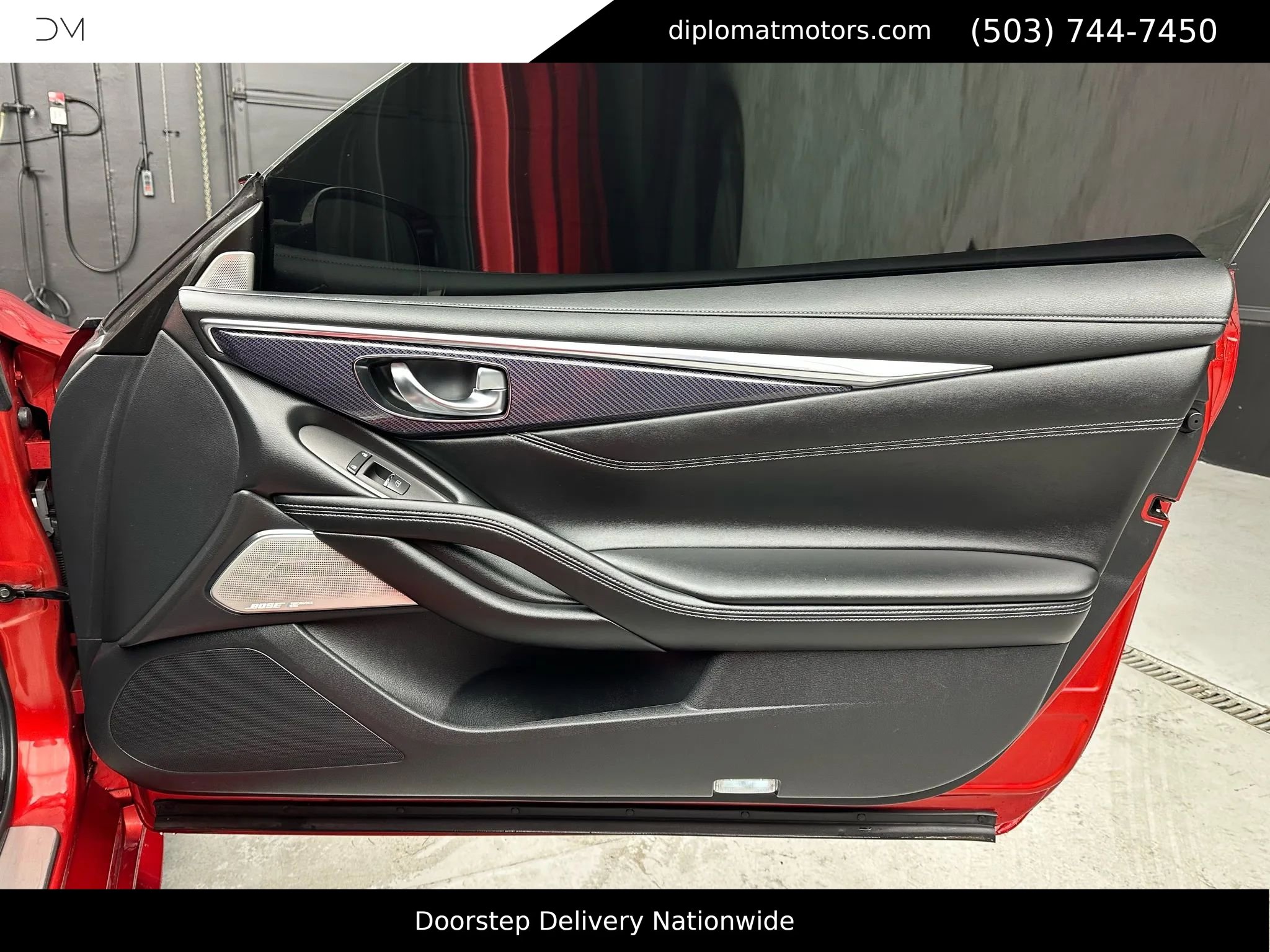 Used 2019 INFINITI Q60 Red Sport 400 w/ Cargo Package image 32