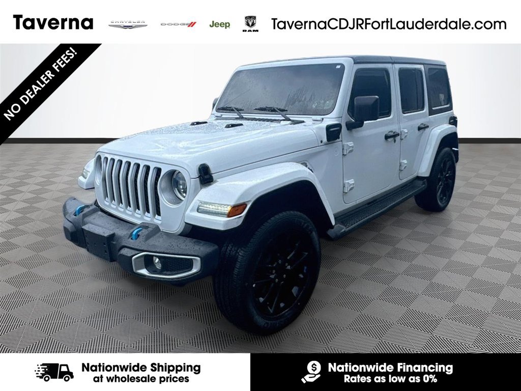 Used 2023 Jeep Wrangler Unlimited Sahara AWD/4WD image 1