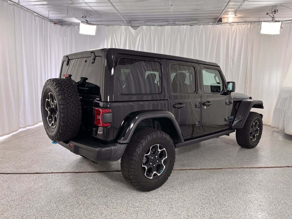 Used 2023 Jeep Wrangler Unlimited Rubicon 4xe w/ Steel Bumper Group AWD/4WD image 14