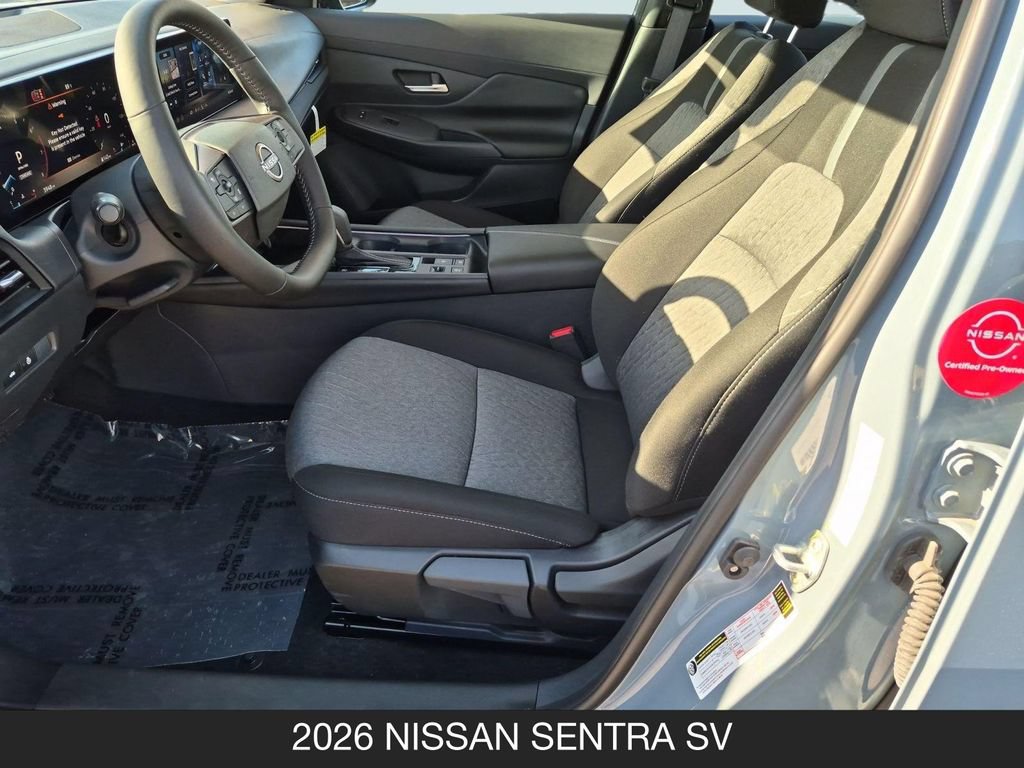 Certified 2026 Nissan Sentra SV w/ SV Convenience Package FWD image 14