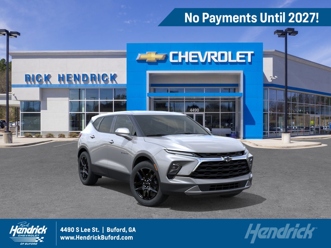 New 2026 Chevrolet Blazer LT w/ LPO, Black Grille Bar Package FWD image 1