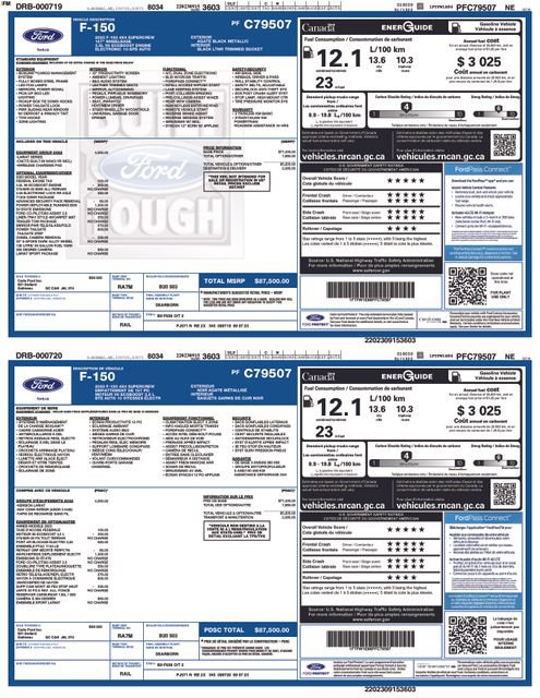 Used 2023 Ford F150 Lariat w/ Equipment Group 502A High AWD/4WD image 8