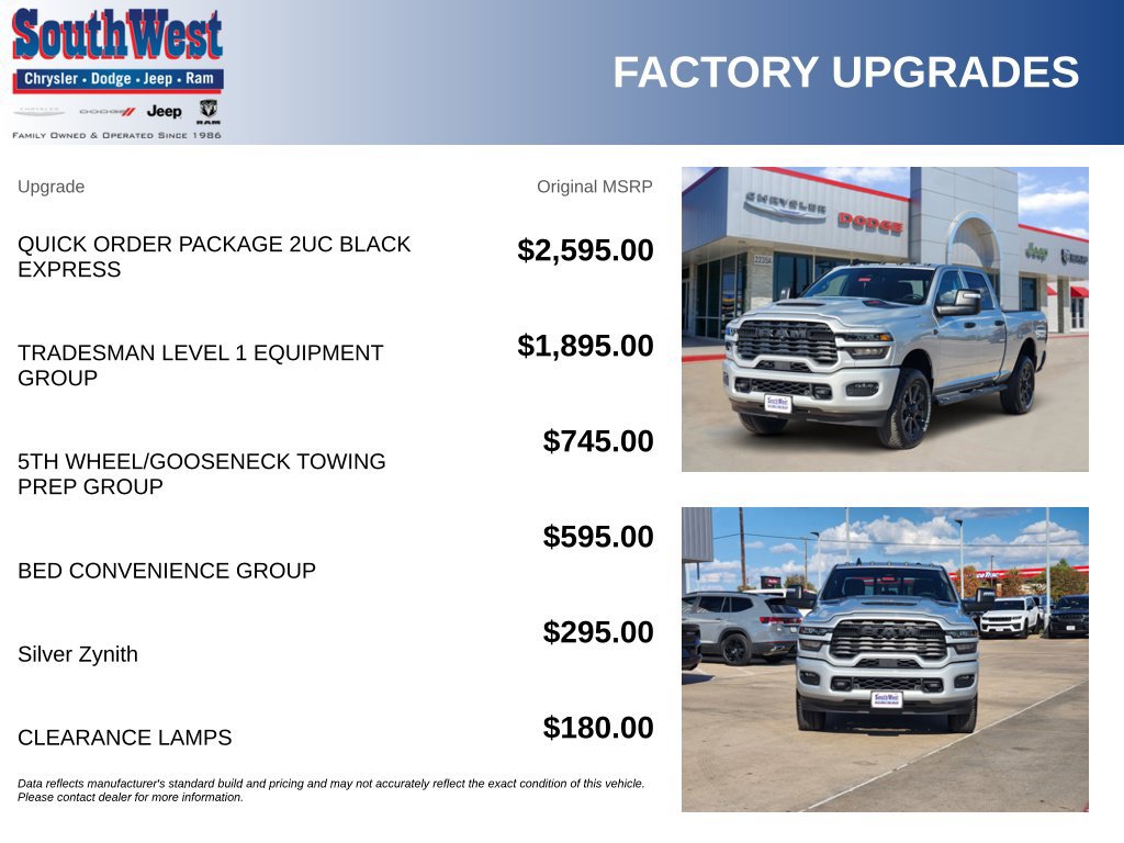 New 2027 RAM 2500 Tradesman AWD/4WD image 11