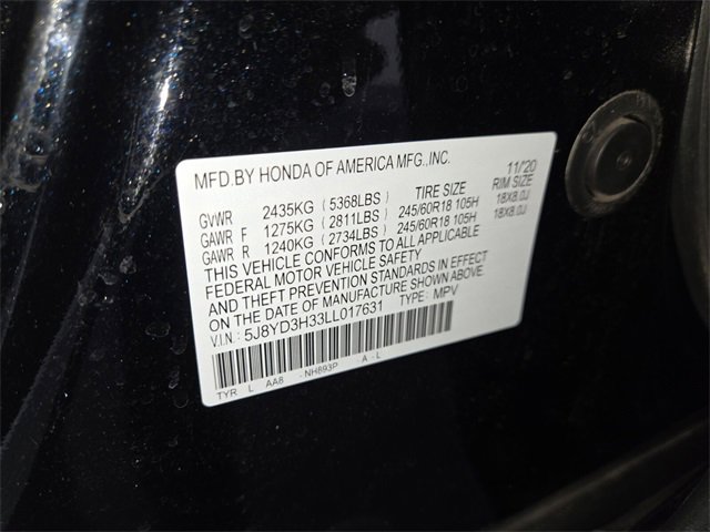 Used 2020 Acura MDX FWD image 29