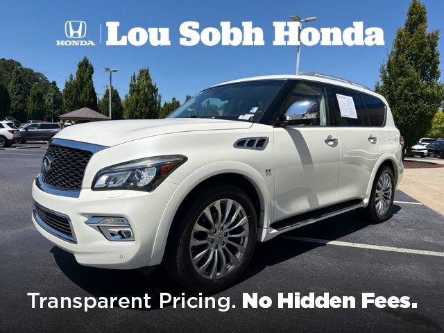 Used 2015 INFINITI QX80 4WD w/ Deluxe Technology Package