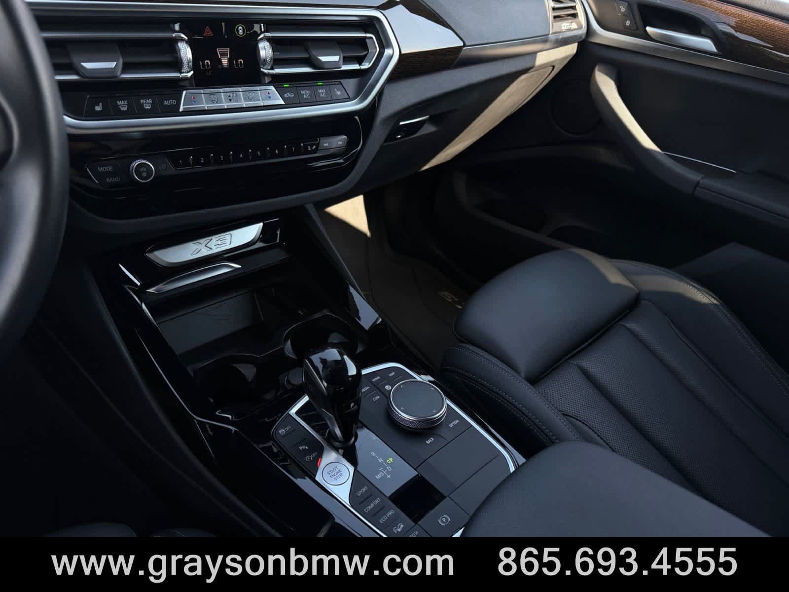Used 2022 BMW X3 xDrive30i w/ Convenience Package w/ZPA AWD/4WD image 32