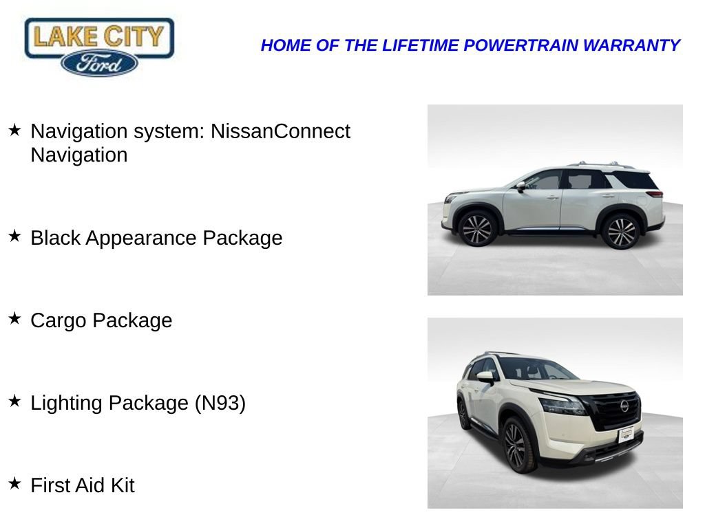 Used 2023 Nissan Pathfinder Platinum w/ Lighting Package (N93) AWD/4WD image 5