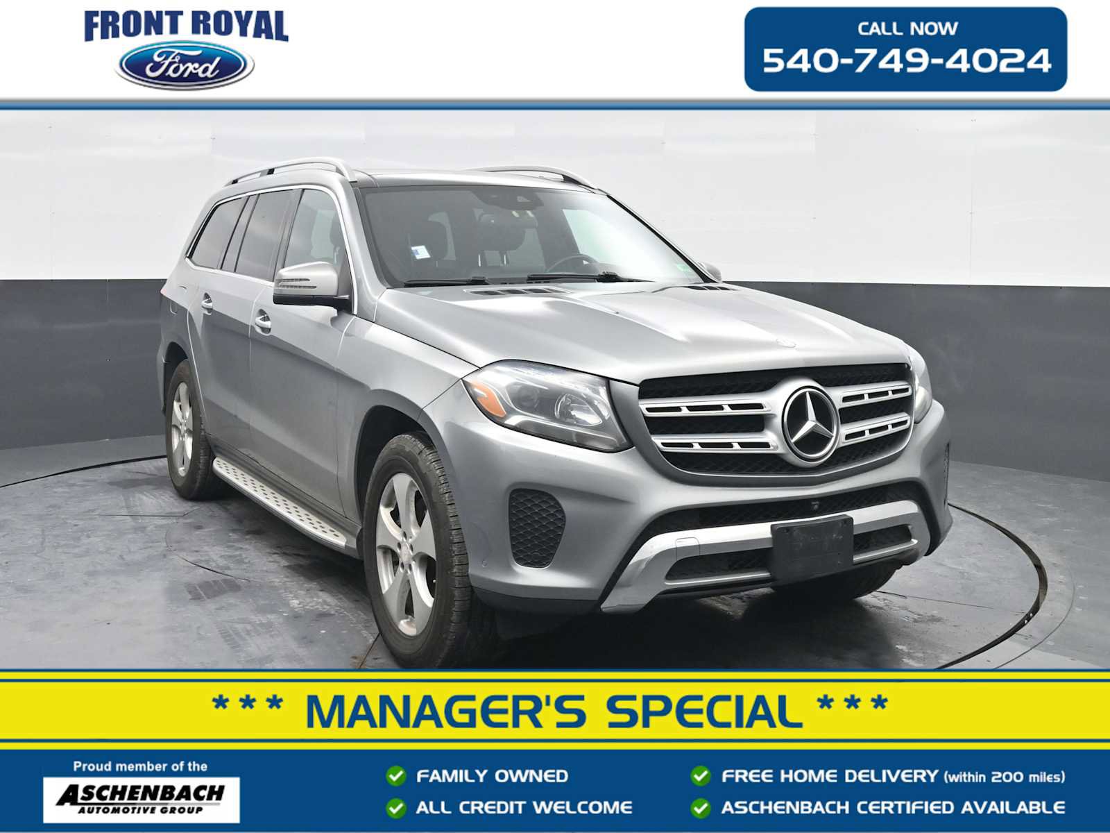 Used 2017 Mercedes-Benz GLS 450 4MATIC
