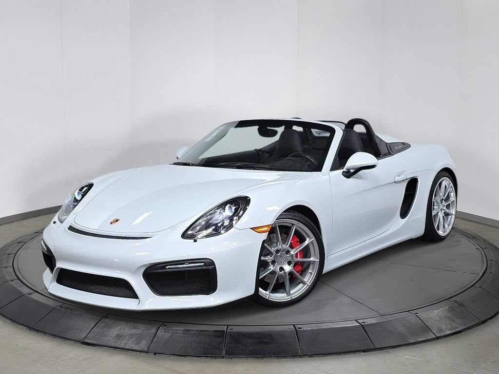 Used 2016 Porsche Boxster Spyder RWD image 1
